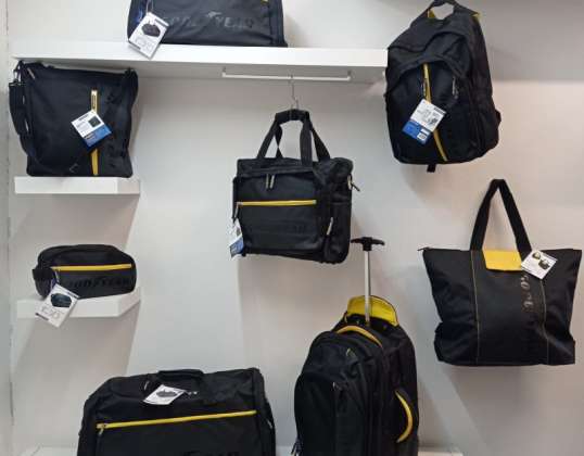 GOODYEAR SET - TASCHEN - TROLLEY - TASCHEN - RUCKSACK