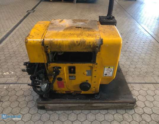 Diesel engine (Hatz, 3L41C), 3 cylinders (2574 ccm)