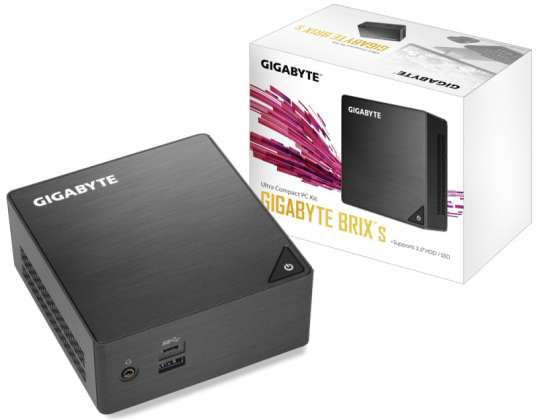 Gigabyte GB-BLCE-4105 PC/UCFF Workstation Barebones Schwarz BGA 1090 J4105 1,5 GHz