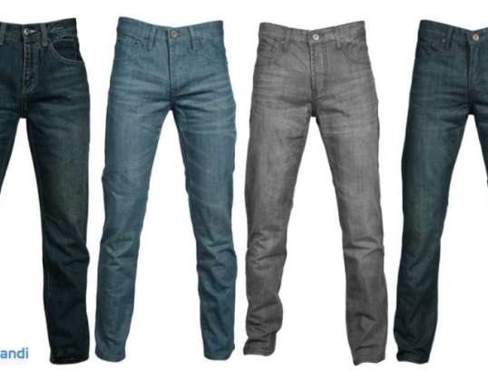 PANTALONE LUNGO JEANS DA UOMO JEANS 100% COTONE