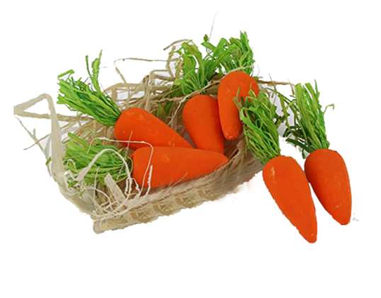 Декоративний набір моркви 6шт