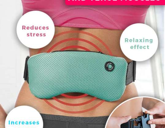 Juddero Professional Massage Belt for Home and Travel Use - Versatile Body Massager