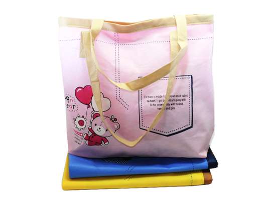 Pink Bear Pants Bag