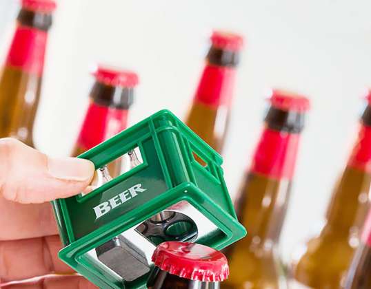 Bottle opener with magnet, Beer Crate, ca. 6cm