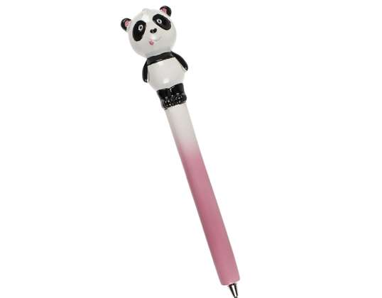 Polyresin pen, Panda Bear, ca. 16 cm