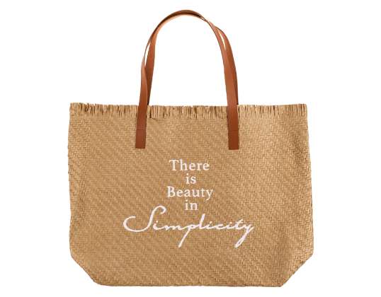 JOOBT Bag Shopper, Det finns skönhet i enkelhet, 38 x 26 cm