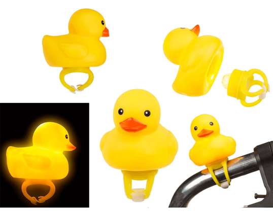 Squeaking Duck for bikes, ca. 6 cm, plastic