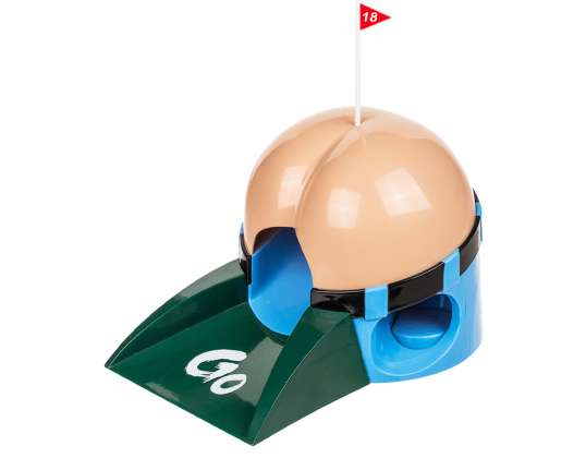 Golf-Set, Butt with 6 farting sounds (incl. batteries) set of 8