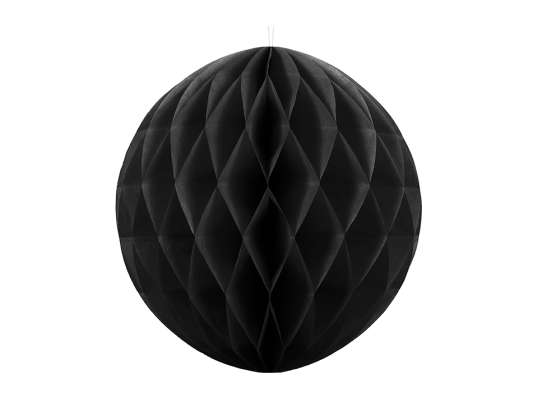 Honeycomb ball, svart, 20cm
