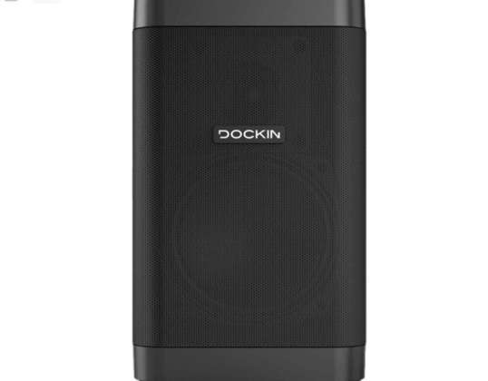 Dockin D Fine Cube Stereo Bluetooth Speaker, Wireless, HiFi Crossover,