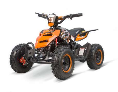 Quad 800w elettrico 36v 6&#34; ECO REPTI 3 velocità ARANCIO