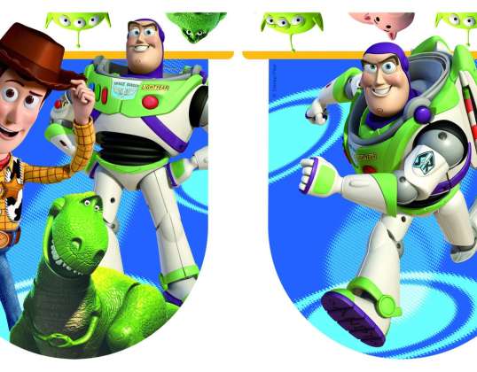 Toy Story Star Power 11 Flags The cut flag banner