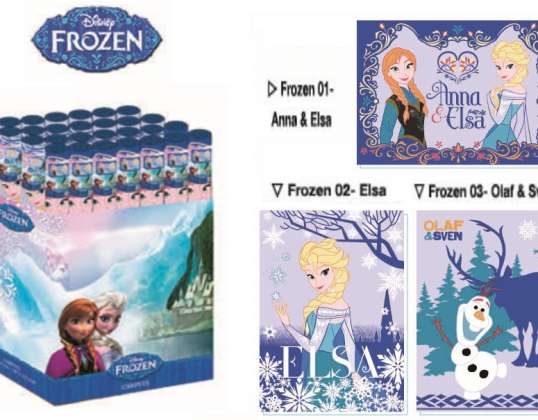 Frozen Frozen koberce ve výstavě - 3 motivy