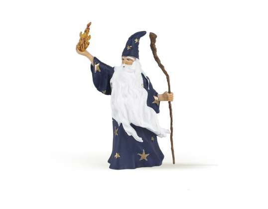 Papo-39005 - Character - Merlin the Wizard, 10cm