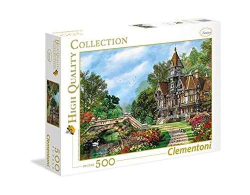 Coleção de Alta Qualidade - Puzzle de 500 Peças - Old Cottage