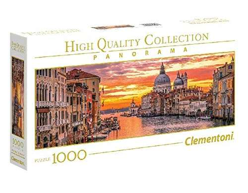 Clementoni 39426.5 - Venice Grand Canal - 1000 dielik puzzle - Vysoko kvalitná kolekcia