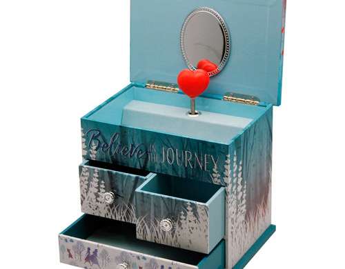 Disney Frozen 2 / Frozen 2 - dārglietu kaste ar mūziku un 3 atvilktnēm