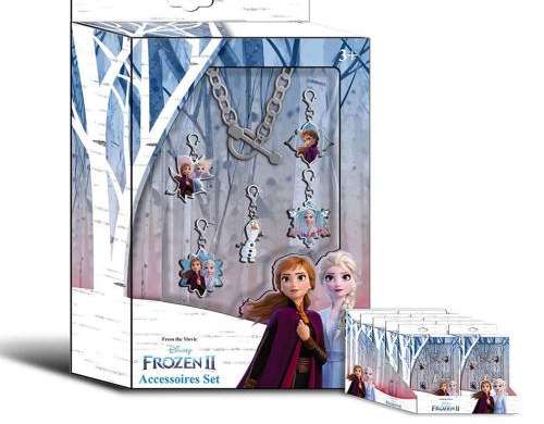 Disney Frozen 2 / Frozen 2 - Bransoletka żebracza z wisiorkami