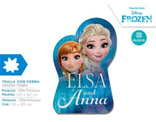 Disney Frozen / The Frozen - Форма кърпа за баня