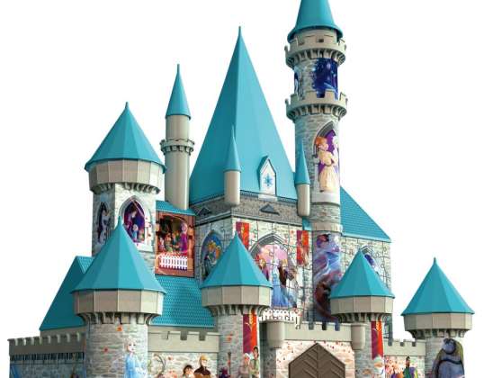 Ravensburger 11156 - Disney Frozen 2/ Die Eiskönigin 2 - 216 bitar 3D Pussel - Slott