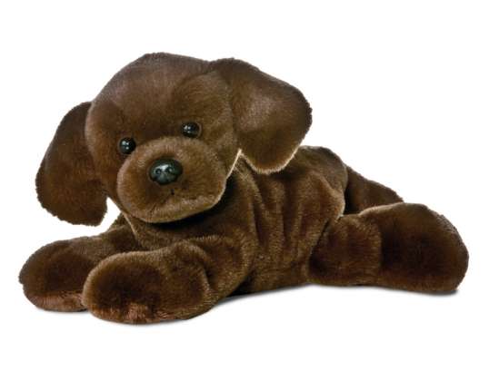 Mini Flopsies Lil Lucky Chocolate Labrador circa 21cm - figura di peluche