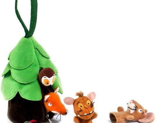 Gruffalo Finger Puppet Set, 6 stk. - overdådig figur