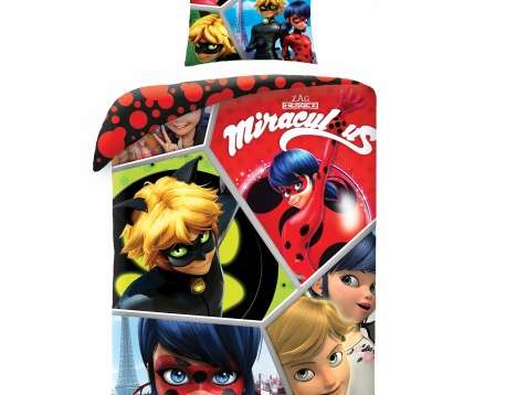 Miraculous Ladybug - Bed linen 160x200cm