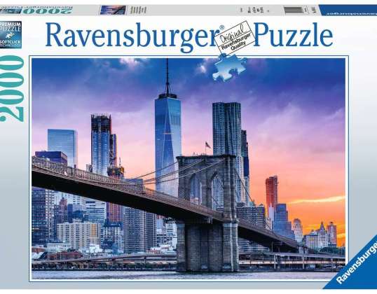 Ravensburger 16011 - Puzzle, From Brooklyn to Manhattan