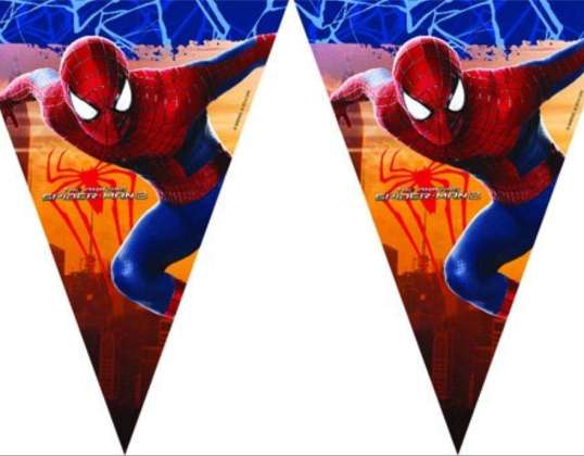Spiderman   Plastik Flaggen Banner