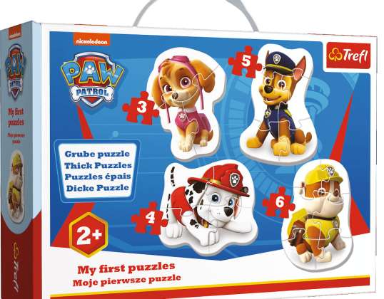 Baby Puzzle - Paw Patrol 3-6 pièces