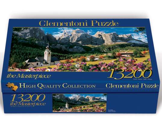 Coleção de Alta Qualidade - 13200 peças Puzzle - Grupo Sella - Dolomites