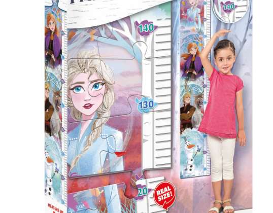 Clementoni 20331 - 30 peças Measure Me Puzzle - Disney Frozen 2