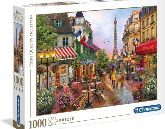 High Quality Collection - 1000 pieces puzzle - Flowers in Paris