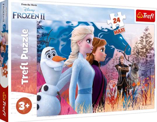 Maxi Puzzle - Disney Frozen 2 Den magiska resan - 24 bitar