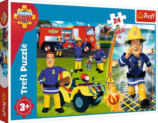 Maxi Puzzle - Fireman Sam - 24 pièces