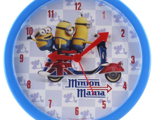Despicable Me - Reloj de pared en plástico 24 cm