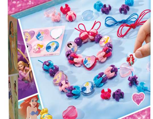 Disney hercegnők - Craft készlet: Mágikus karkötők