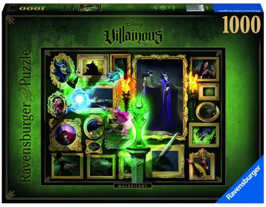 Ravensburger 15025 - Villainous: Maleficent - Puzzle - 1000 pieces