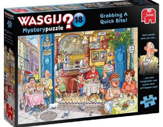 Jumbo Spiele 19179   Wasgij Mystery 18   Greifen Sie zu!   1000 Teile Puzzle