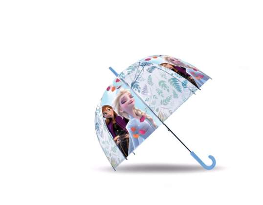 Disney Frozen 2   Regenschirm Transparent  Automatik  46 cm