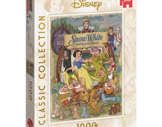 Jumbo Jocuri 19490 - Disney Classic Colectia Snow White Puzzle - (1000 piese)