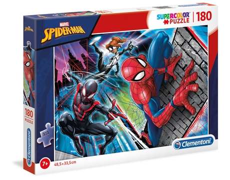 Clementoni 29293 - 180 stukjes puzzel - Spiderman