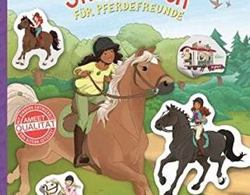 SCHLEICH® Horse Club - livro de adesivos para os amantes de cavalos