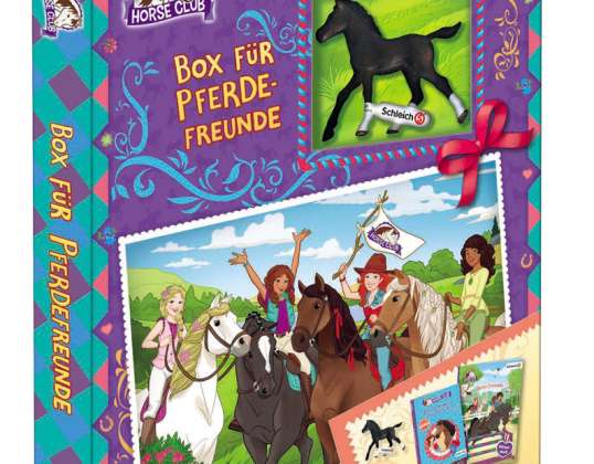 Schleich® Horse Club - Caixa para amantes de cavalos - Livro