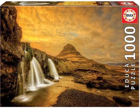 Educa Puzzle 9217971   Kirkjufellsfoss Waterfall   1000 Teile Puzzle