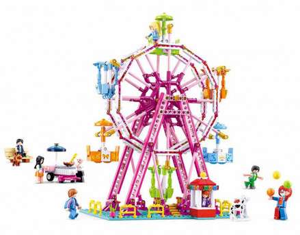 Sluban M38-B0723 - celtniecības rotaļlietas - Sky Wheel