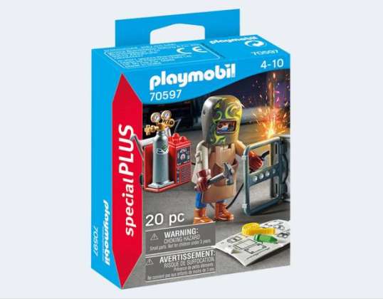 PLAYMOBIL® 70597 - Playmobil *Spezial PLUS* Saldatore con attrezzatura