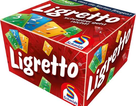 Ligretto®, rdeča - Igra s kartami