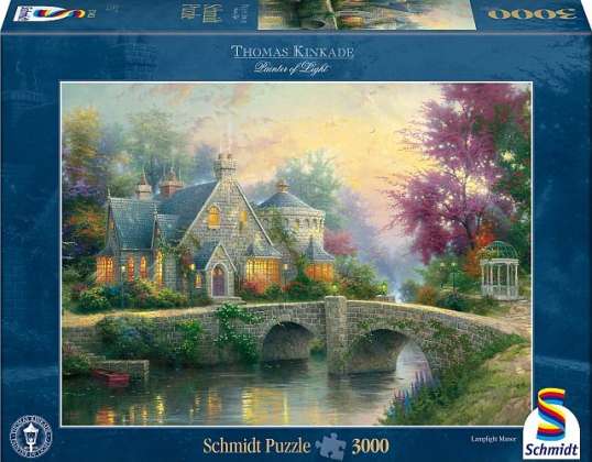 Thomas Kinkade - Večernje raspoloženje - zagonetka od 3000 komada