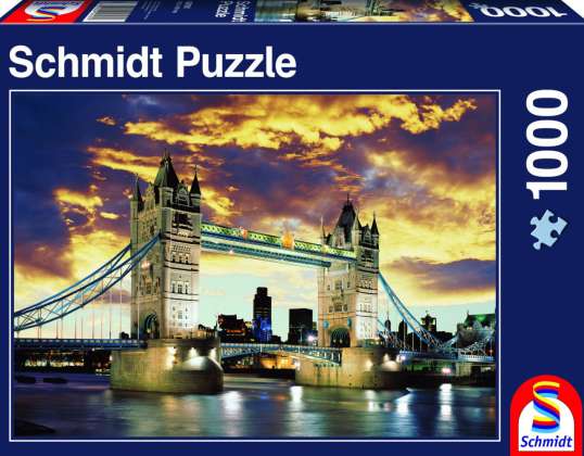 Tower Bridge, London - 1000 darabos puzzle